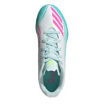 adidas F50 Messi Junior Turf Football Boots – Wht/Pink/Blue – view 5
