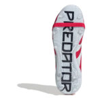 adidas Predator Junior Firm Ground Football Boots – Red/White – view 6