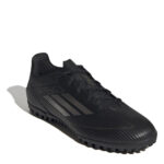 adidas F50 Turf Football Boots – Black/Silver - Image 3
