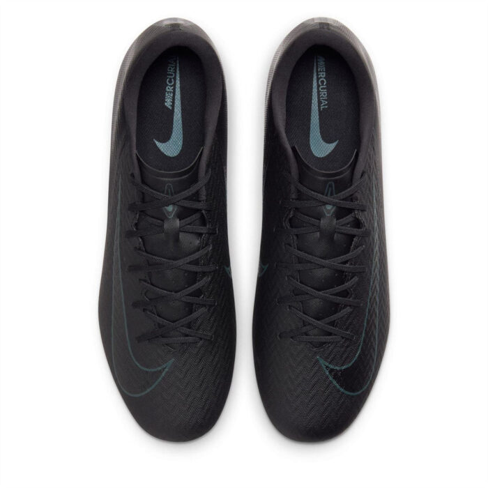 Nike Zoom Mercurial Vapor 16 Firm Ground Football Boots – Black/Green – view 6