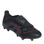 adidas Predator Firm Ground Football Boots – Black/Grey – view 3