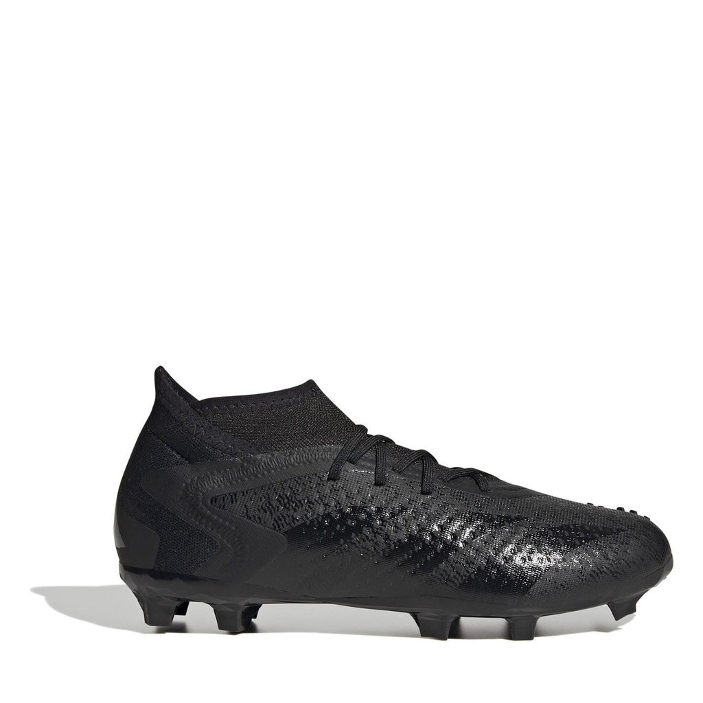 adidas Predator Accuracy.1 Junior Firm Ground Football Boots – Black/Black adidas Predator Accuracy.1 Junior Firm Ground Football Boots – Black/Black