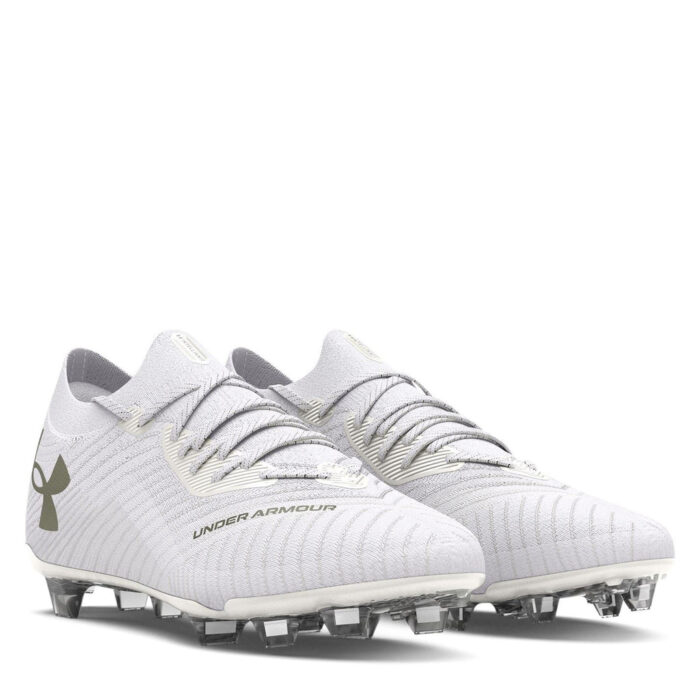Under Armour Womens Armour Shadow Firm Ground Football Boots – White – view 5