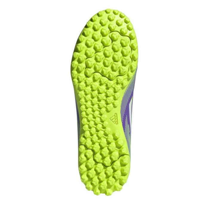 adidas F50 Messi Junior Turf Football Boots – Purple/White – view 6