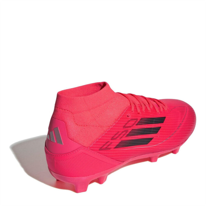adidas Womens F50 Firm Ground Football Boots – Pink/Black – view 4