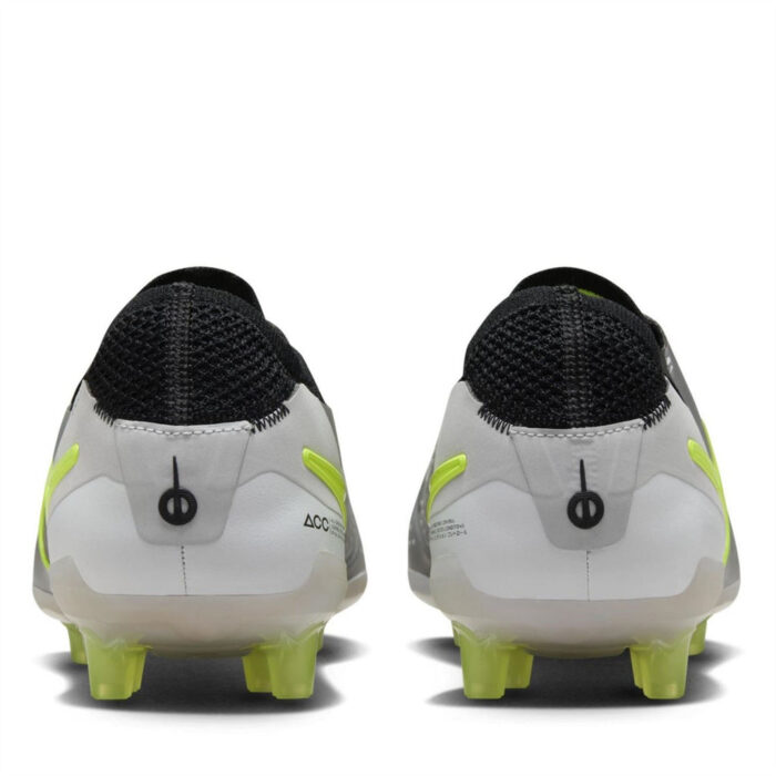 Nike Tiempo Legend 10 Artificial Ground Football Boots – Silver/Volt – view 6