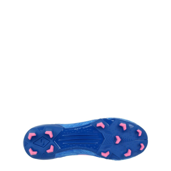 Sondico Blaze Junior Firm Ground Football Boots – Blue/Pink/White – view 3