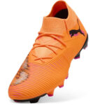 Puma Future 8 Firm Ground Football Boots – Orange-Black – view 6