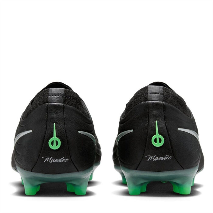 Nike Tiempo Maestro Artificial Ground Football Boots – Black/Green – view 5