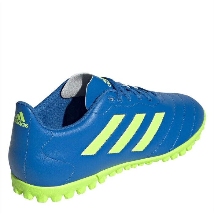adidas Goletto Turf Football Boots – Blue/Lemon – view 5
