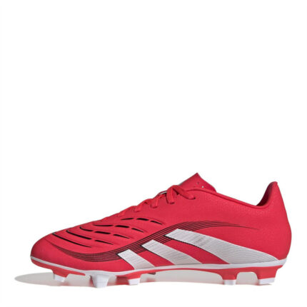 adidas Predator Firm Ground Football Boots – Red/White – view 2