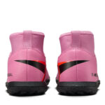 Nike Mercurial Superfly 10 Junior Turf Football Boots – Pink/Black – view 5