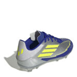 adidas F50 Junior Firm Ground Football Boots – Silver/Blue – view 4