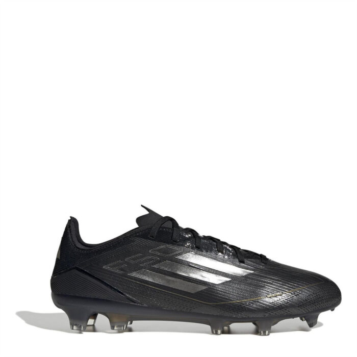 adidas F50 Firm Ground Football Boots – Black/Silver - Image 7