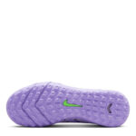Nike Zoom Mercurial Superfly 10 Junior Turf Football Boots – Purple/Volt – view 3
