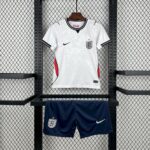 Kids England 2026 World Cup Home Jersey Kit Footy Leaked 1