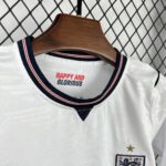 Kids England 2026 World Cup Home Jersey Kit Footy Leaked 6