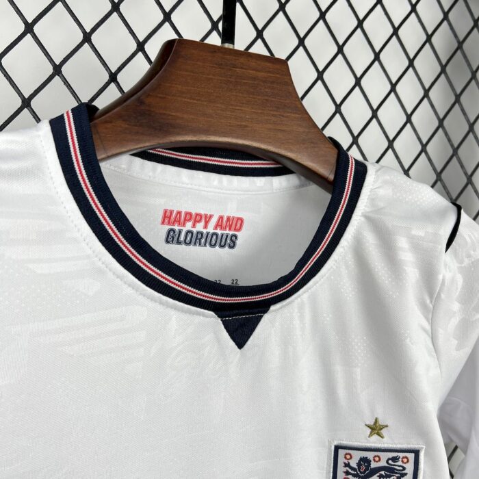 Kids England 2026 World Cup Home Jersey Kit Footy Leaked 6