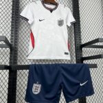 Kids England 2026 World Cup Home Jersey Kit Footy Leaked 3