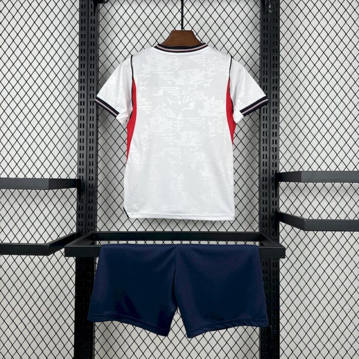Kids England 2026 World Cup Home Jersey Kit Footy Leaked 2