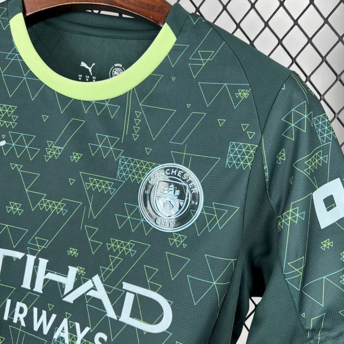 Mens Manchester City 2025/26 Fourth Jersey 8