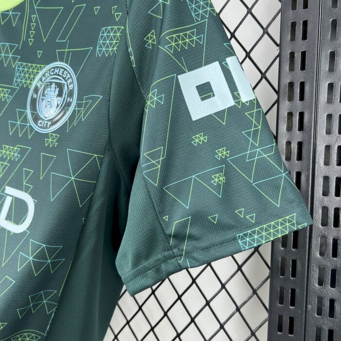 Mens Manchester City 2025/26 Fourth Jersey 7