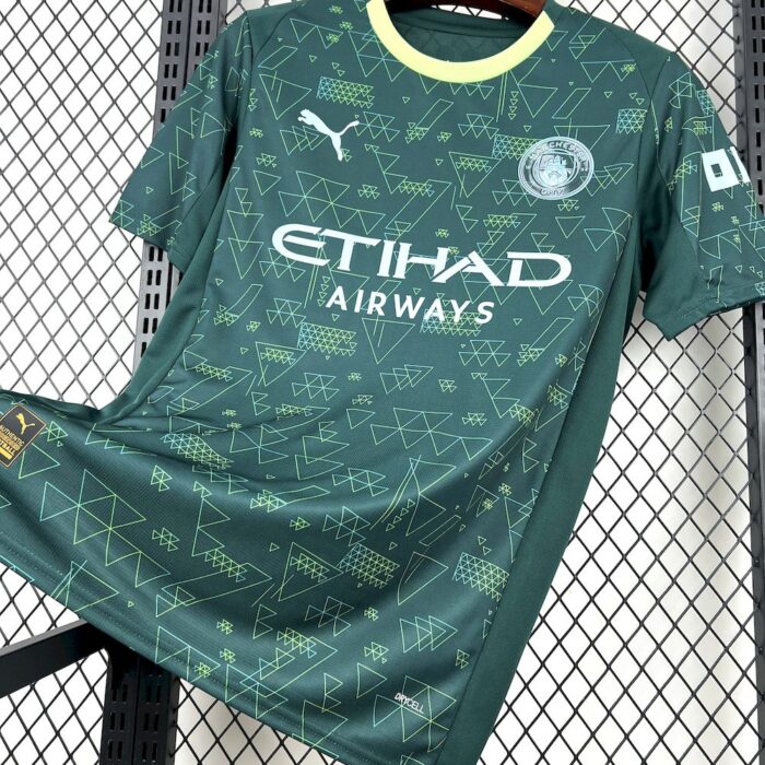 Mens Manchester City 2025/26 Fourth Jersey 4