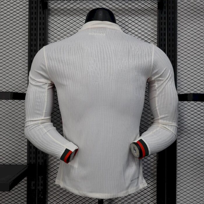 Mens Chelsea 2025/26 Away Long Sleeve Jersey Player Version 1