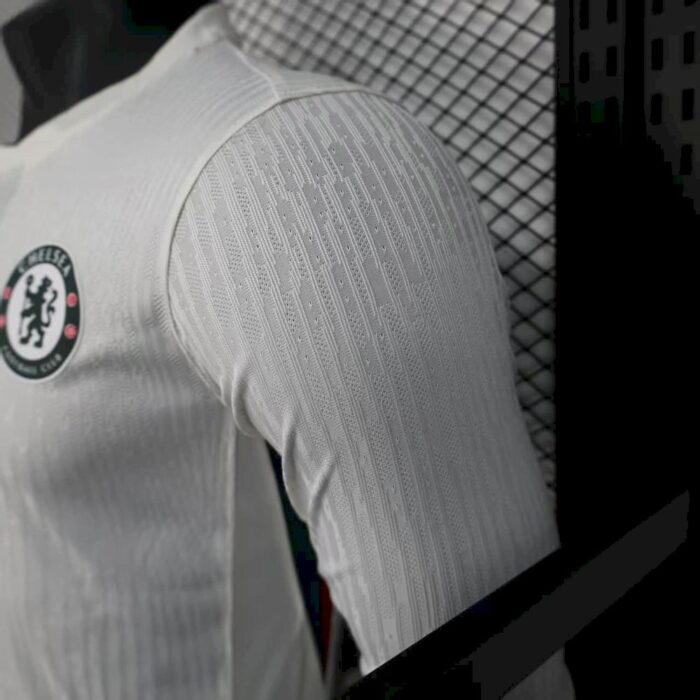 Mens Chelsea 2025/26 Away Long Sleeve Jersey Player Version 6