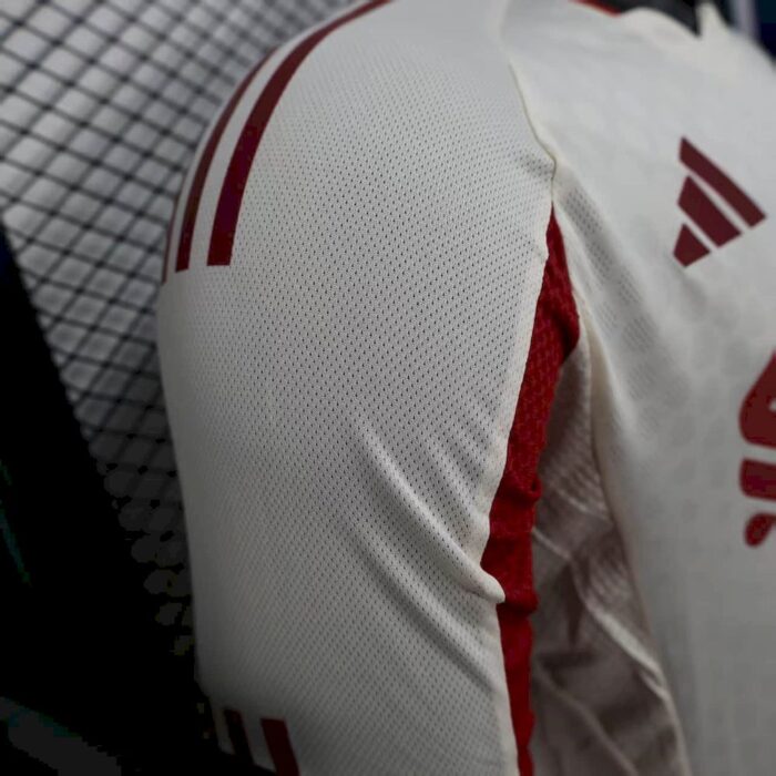 Mens Liverpool 2025/26 Away Long Sleeve Jersey Player Version 6