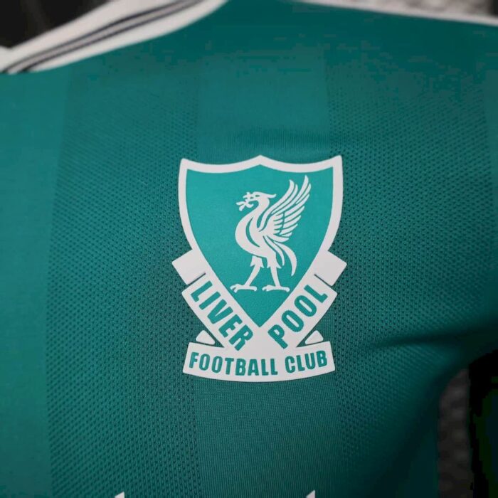 Mens Liverpool 2025/26 Third Long Sleeve Jersey Player Version 10
