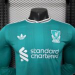 Mens Liverpool 2025/26 Third Long Sleeve Jersey Player Version 9
