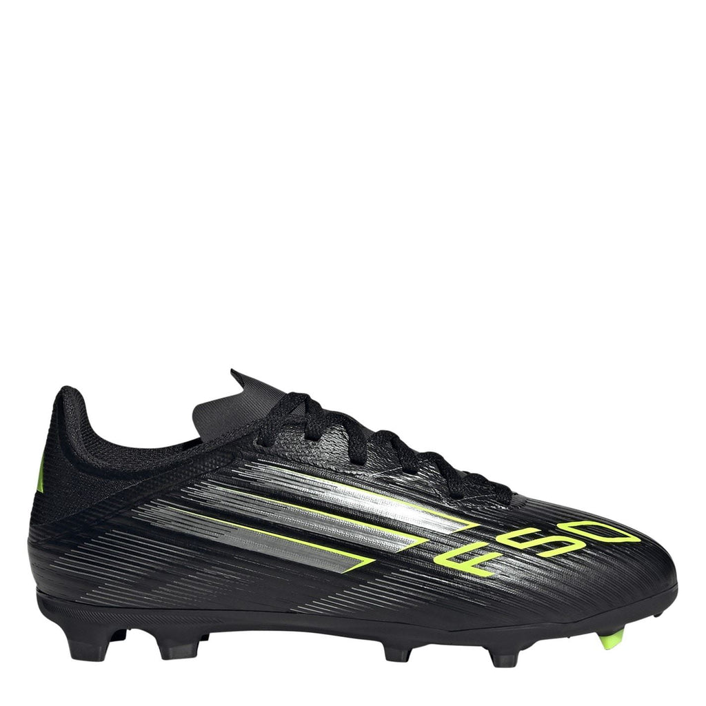adidas F50 Junior Firm Ground Football Boots – Black/Lemon adidas F50 Junior Firm Ground Football Boots – Black/Lemon