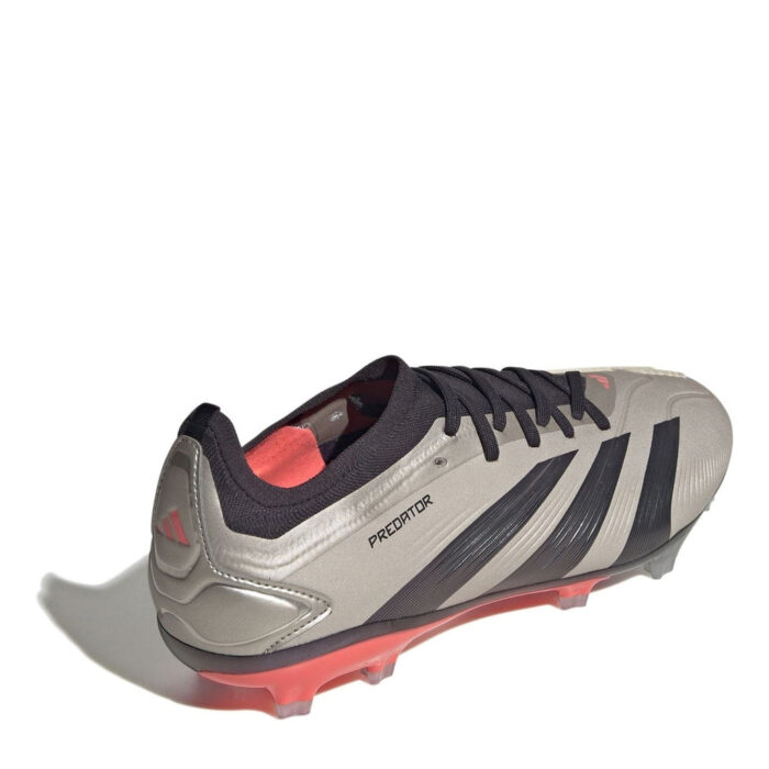 adidas Predator 24 Firm Ground Football Boots – Silver/Black – view 4