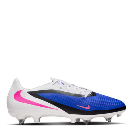 Nike Phantom 6 Low Soft Ground Football Boots – Blue/Wht/Pink
