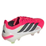 adidas Predator Firm Ground Football Boots – Red/Blk/White – view 5