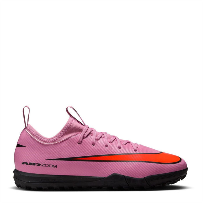 Nike Zoom Mercurial Vapor 16 Junior Turf Football Boots – Pink/Black – view 7