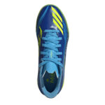 adidas F50 Messi Junior Turf Football Boots – Blue/Yellow – view 5