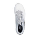 Skechers Razor Junior Firm Ground Football Boots – White/Silver – view 5