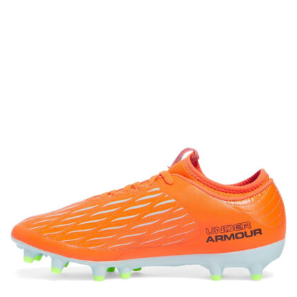 Under Armour Magnetico Junior Firm Ground Football Boots – Ares Red – view 2