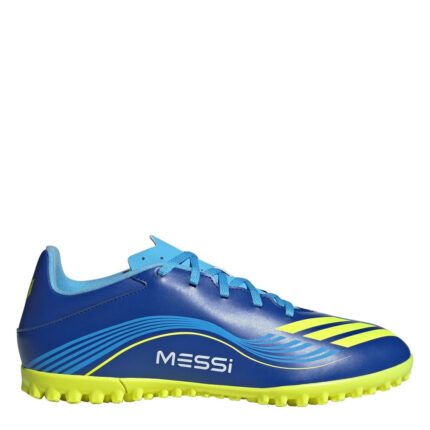 adidas F50 Messi Turf Football Boots – Blue-Yellow