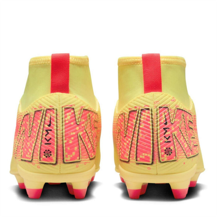 Nike Mercurial Superfly 10 Junior Firm Ground Football Boots – Orange/Navy - Image 5