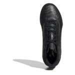 adidas F50 Junior Turf Football Boots – Black/Silver – view 5