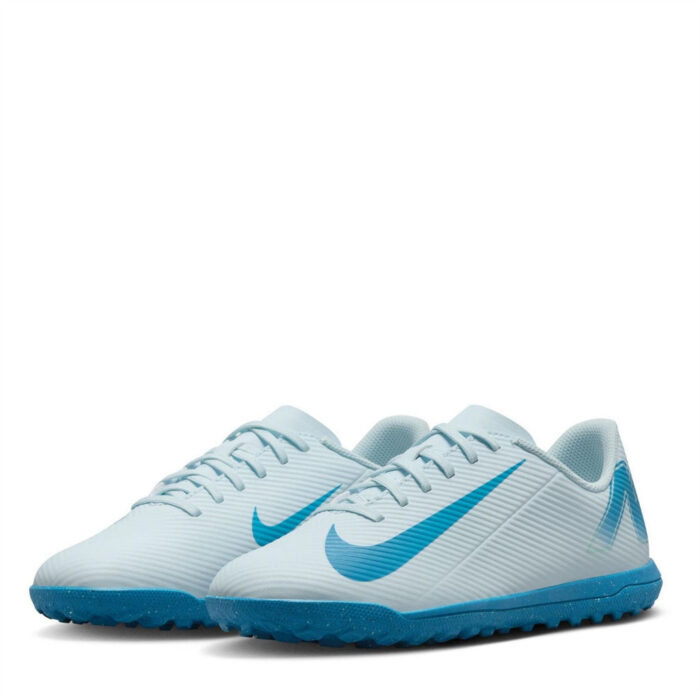 Nike Mercurial Vapor 16 Junior Turf Football Boots – Blue/Baltic – view 4