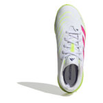 adidas Predator Junior Turf Football Boots – White/Pink – view 5