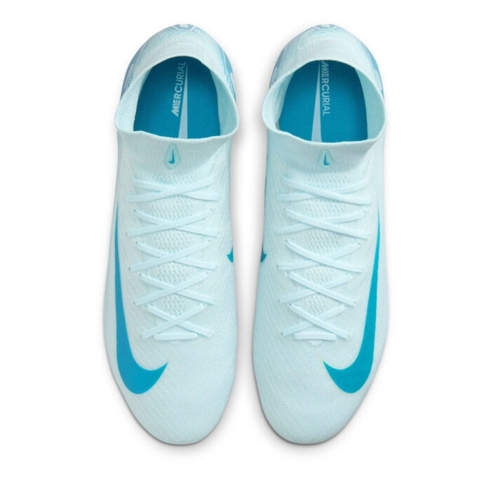 Nike Zoom Mercurial Superfly 10 Soft Ground Football Boots – Blue/Baltic – view 5