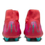 Nike Mercurial Superfly 10 Artificial Ground Football Boots – Red/Green – view 5