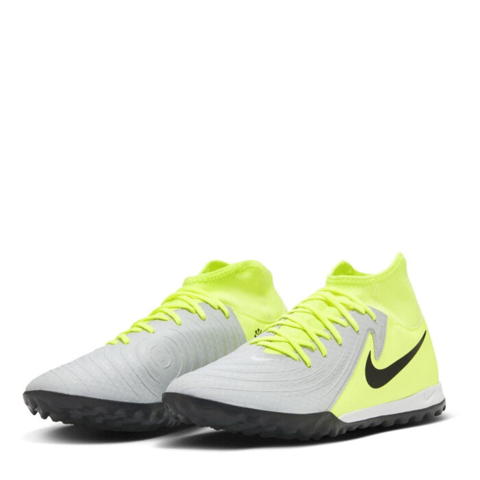 Nike Pantom Luna Ii Turf Football Boots – Silver/Volt – view 4