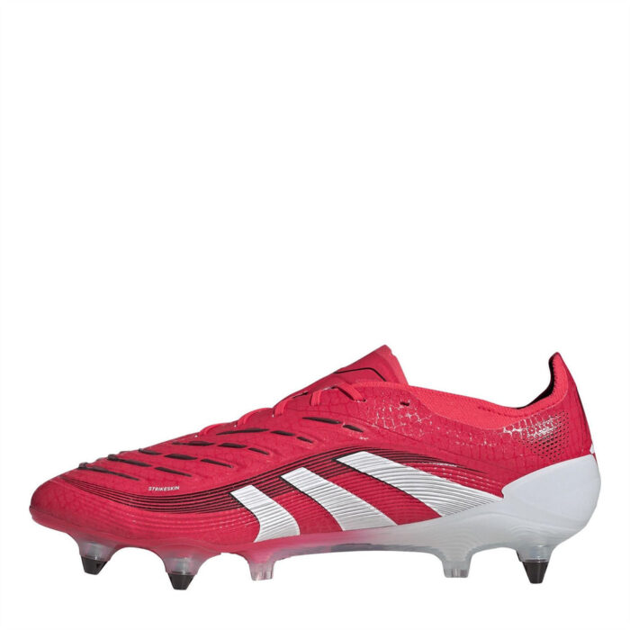 adidas Junior Soft Ground Football Boots – Red/Wht/Blk – view 2