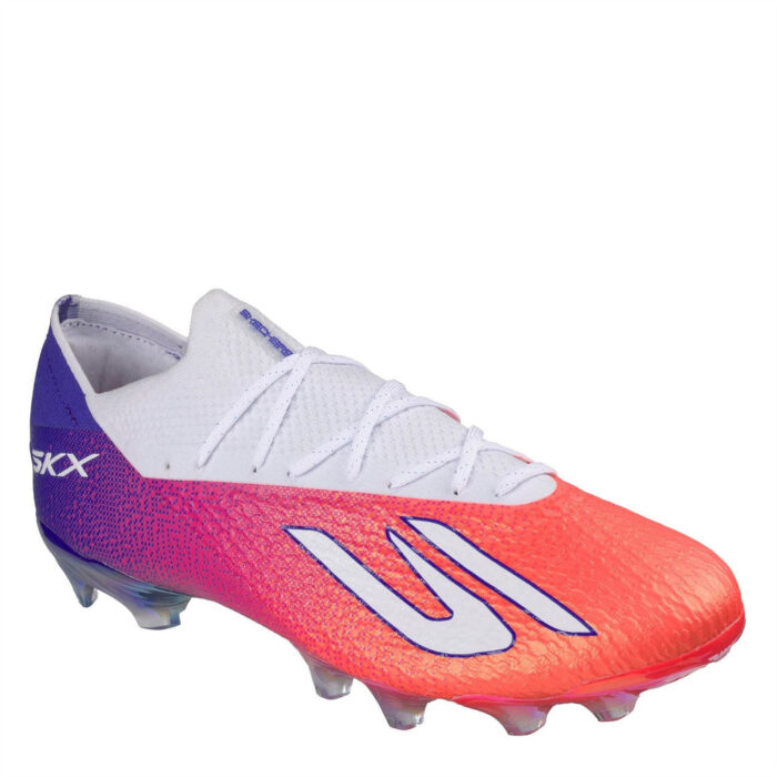Skechers Skx 2 Firm Ground Football Boots – Blue/Pink – view 3